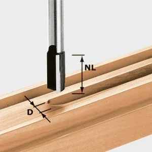 Top-Seller Festool HW S12 D16/45 Nutfräser ( 491090 ) für OF 1400, OF 2000, OF 2200