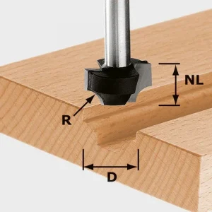 Festool HW S8 D17/R3 Viertelstabfräser ( 491004 ) für OF 900, OF 1000, OF 1010, OF 1010 R, OF 1400, OF 2000, OF 2200 Kostenloser Versand