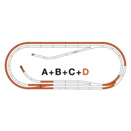 42022 ROCO LINE Gleisset D Markenware