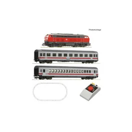 5100017 Analog Start Set: Diesellokomotive BR 218 (ROCO LINE), DB AG Markenprodukt